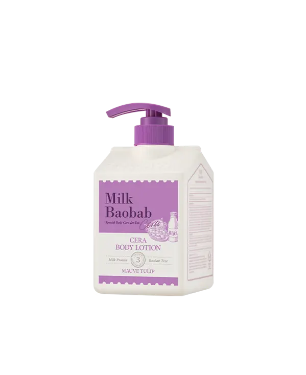 BIOKLASSE Milk Baobab Cera Body Lotion 600ml #Mauve Tulip - Atelievuè