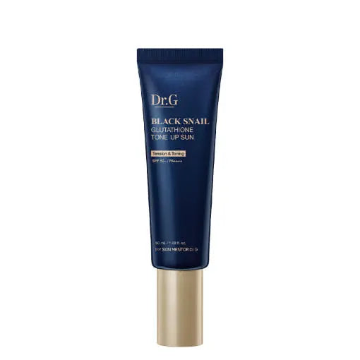 Dr.G BLACK SNAIL GLUTATHIONE TONE UP SUN SPF50+ PA++++ 50ml - Atelievuè