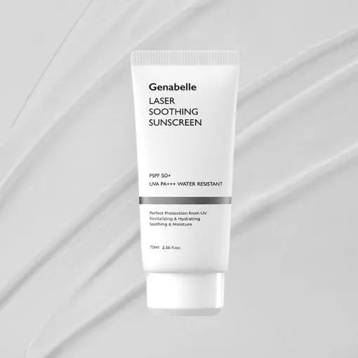 Genabelle Laser Soothing Sunscreen SPF50+ PA+++ 70ml - Atelievuè