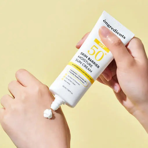 ongredients Skin Barrier Moisture Sun Cream SPF50+ PA++++ 50ml - Atelievuè