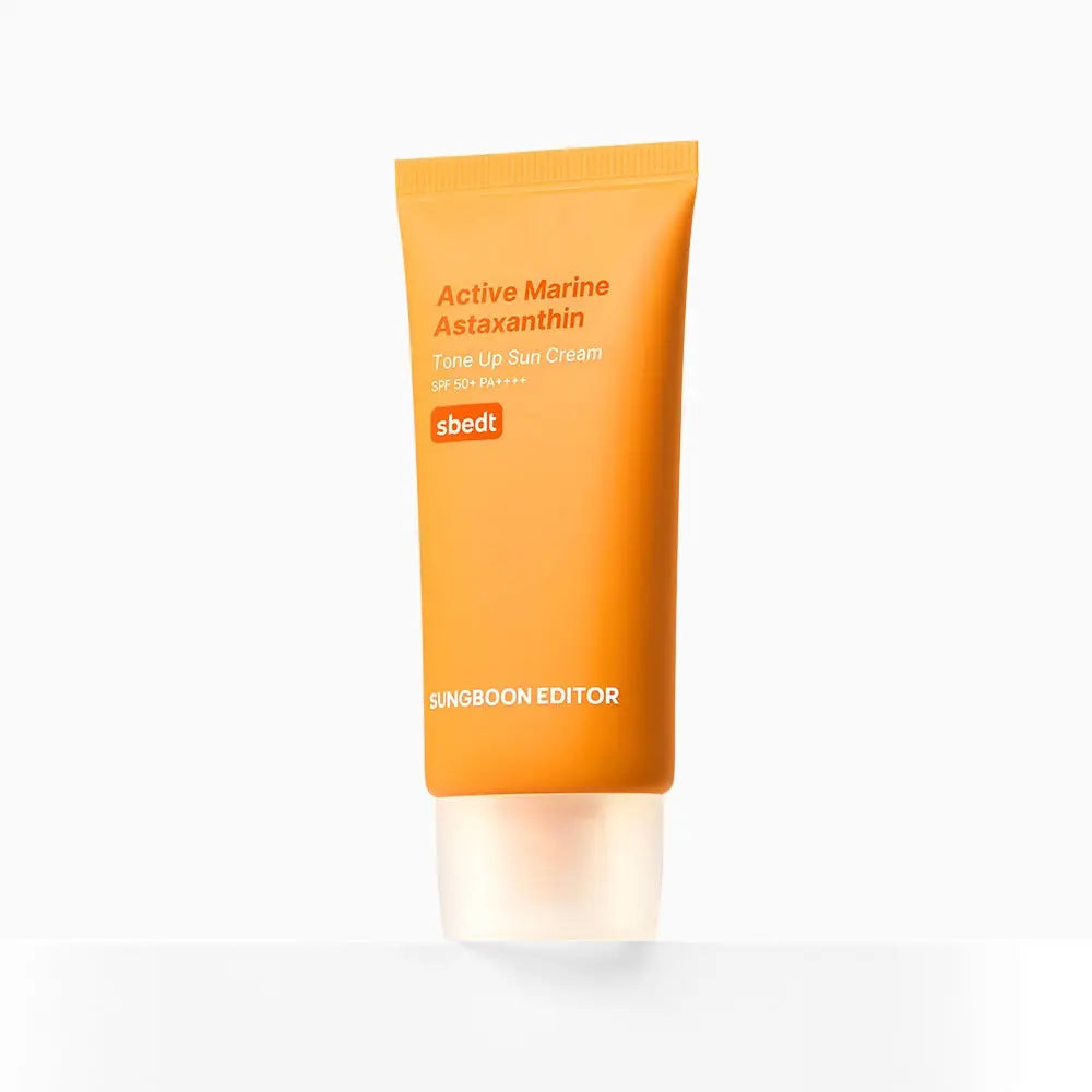 SUNGBOON EDITOR Active Marine Astaxanthin Tone Up Sun Cream SPF50+ PA++++ 50g - Atelievuè
