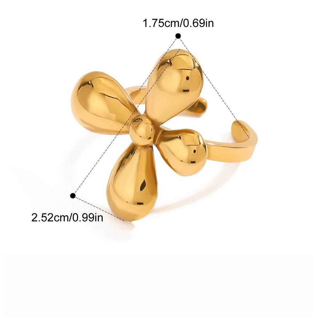 Light luxury, high-end titanium steel rings and earrings with unique designs.