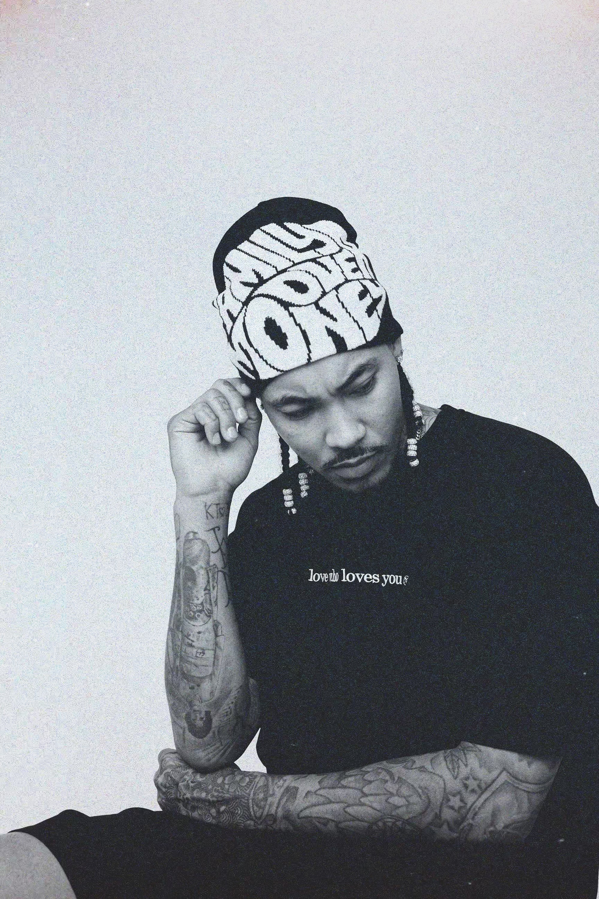 Love Who Loves You (Black - Oversize Shirt) Fly Supply Co