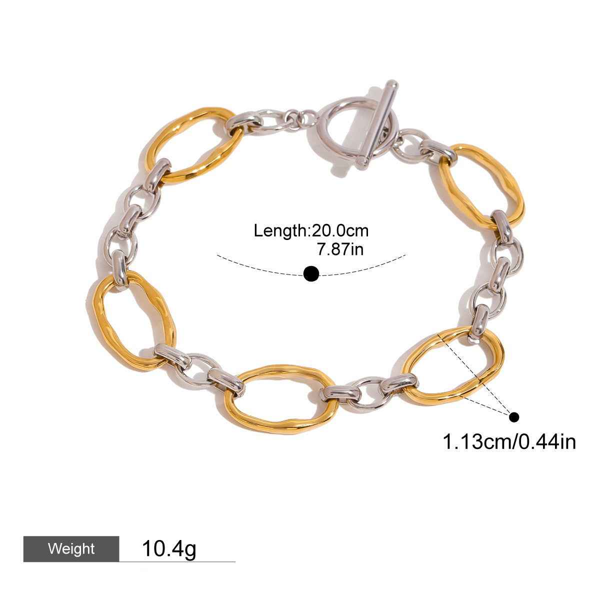 18K Goldfish Shape Design Exquisite Fashion Necklace Bracelet Set