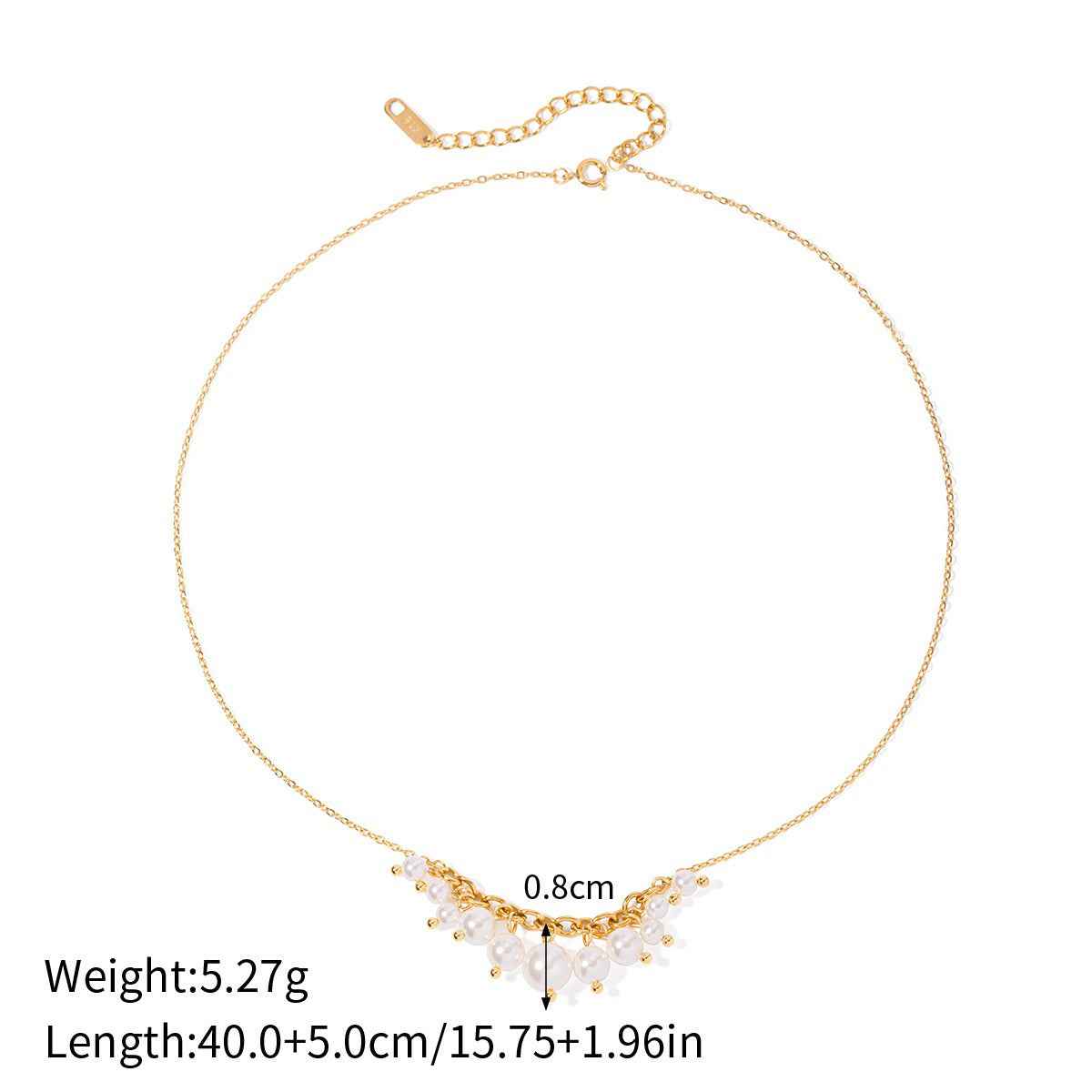 18K Goldfish Shape Design Exquisite Fashion Necklace Bracelet Set