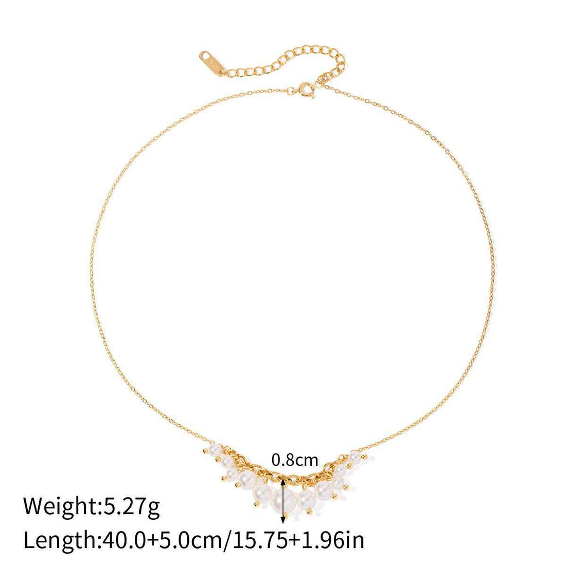 18K Goldfish Shape Design Exquisite Fashion Necklace Bracelet Set