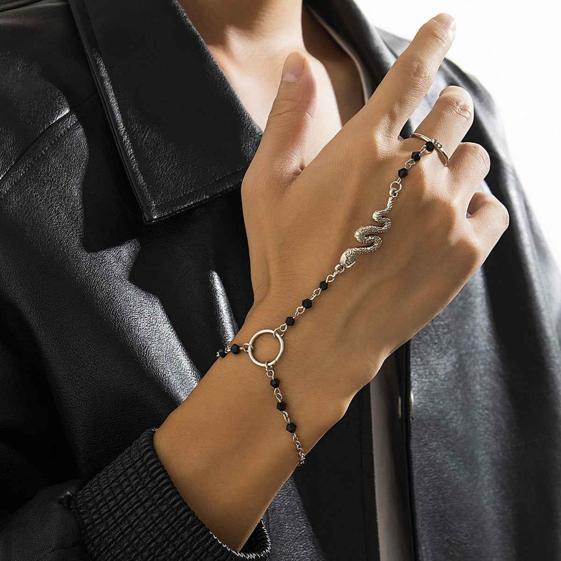 Punk Snake Sweet and Cool Finger Bracelet