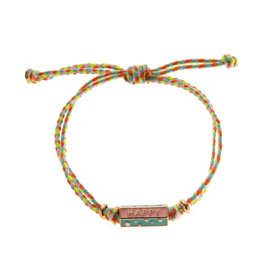 Bohemian style colorful love pendant necklace bracelet