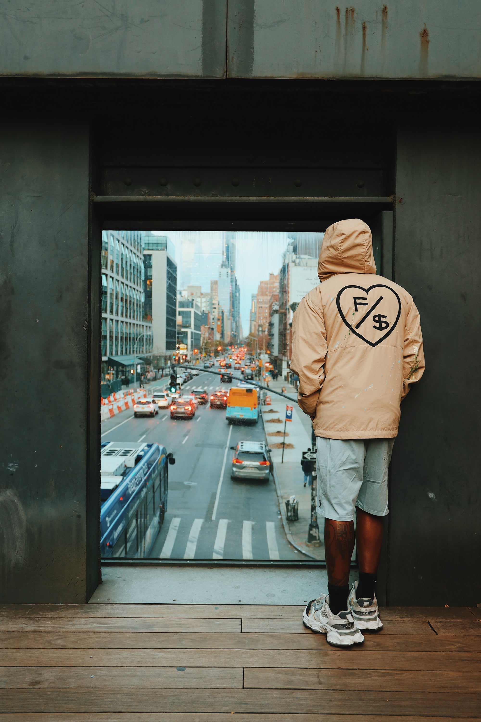 Hood Lover Vintage Denim Shirt - Oversize Fly Supply Co