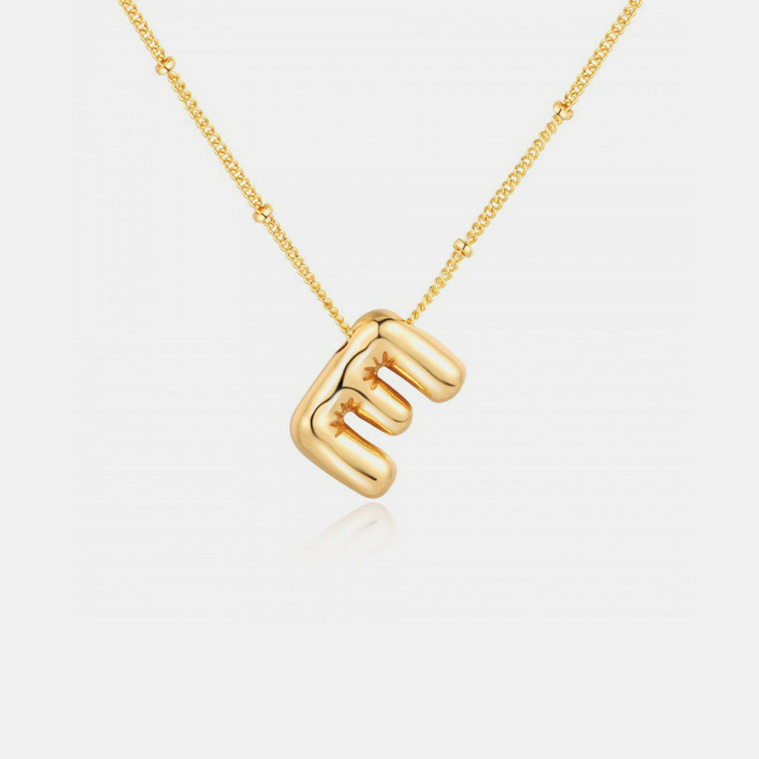 18K Gold Letter Pendant Necklace Mason & Madison Co. Jewelry