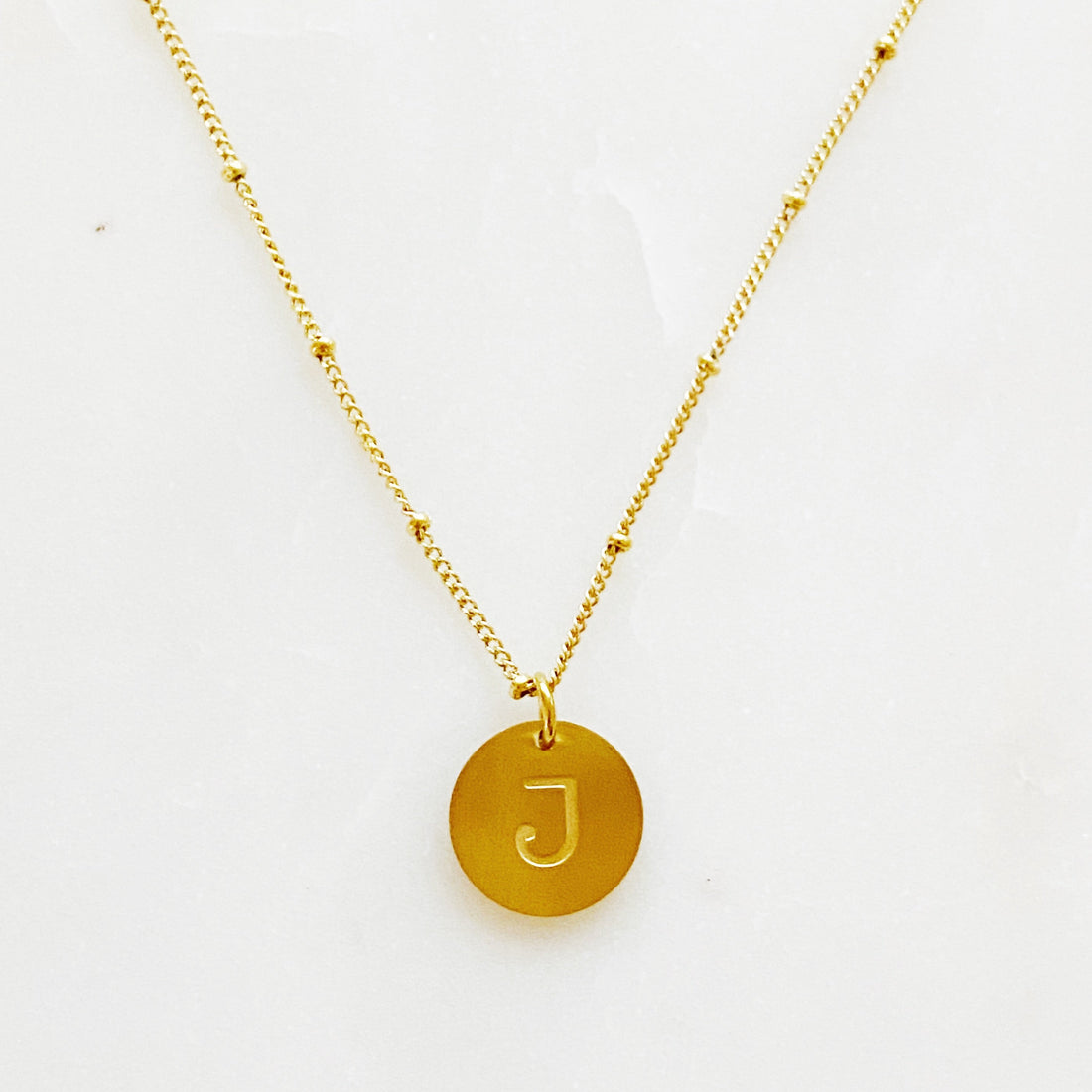 Ellison + Young: Singular Charm Initial Necklace Ellisonyoung.com