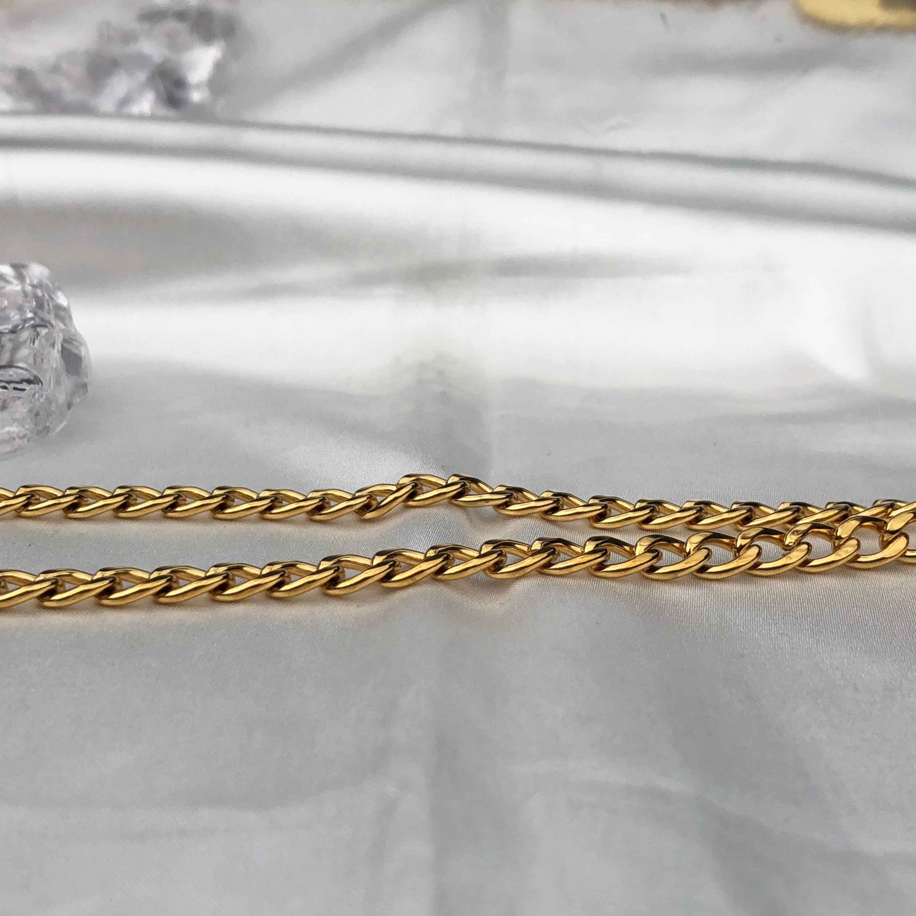 Customized Chunky Cuban Link Photo Engraving Necklace