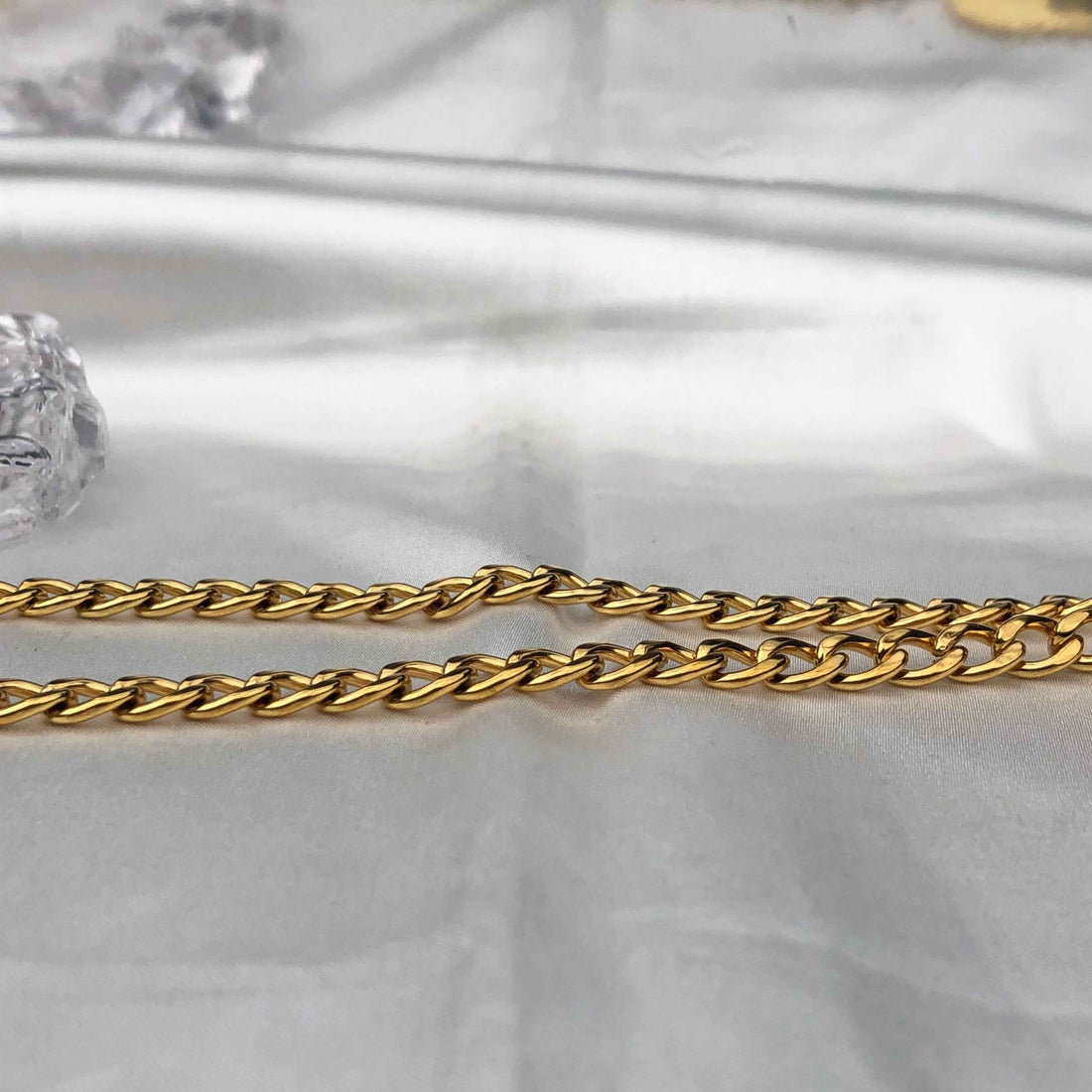 Customized Chunky Cuban Link Photo Engraving Necklace