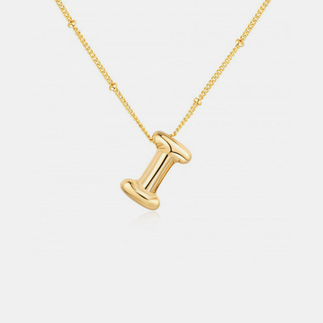 18K Gold Letter Pendant Necklace Mason & Madison Co. Jewelry