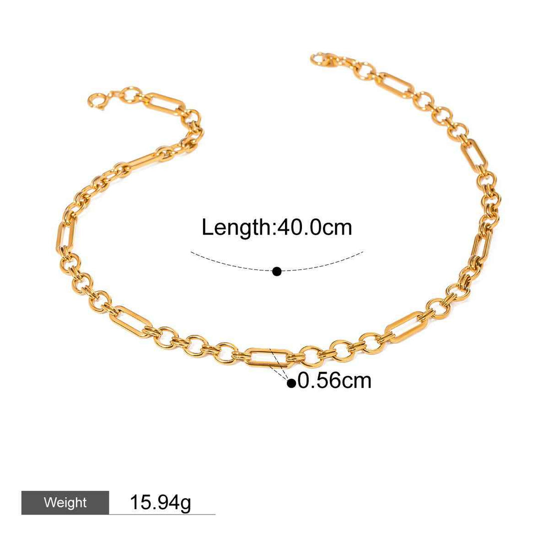 18K Goldfish Shape Design Exquisite Fashion Necklace Bracelet Set