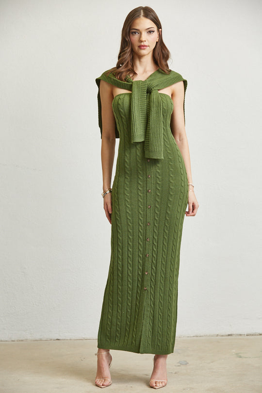 Sleeveless Knit Dress & Maxi Sweater Dress from Rose Paulino RosePaulino