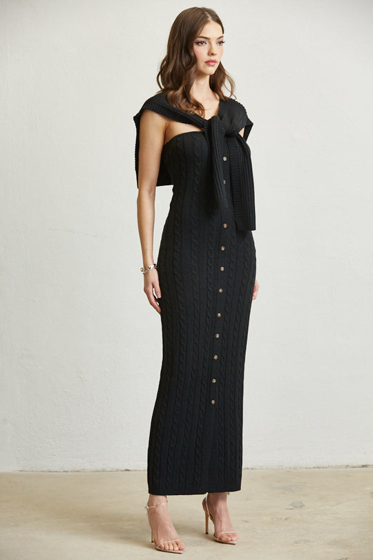 Sleeveless Knit Dress & Maxi Sweater Dress from Rose Paulino RosePaulino
