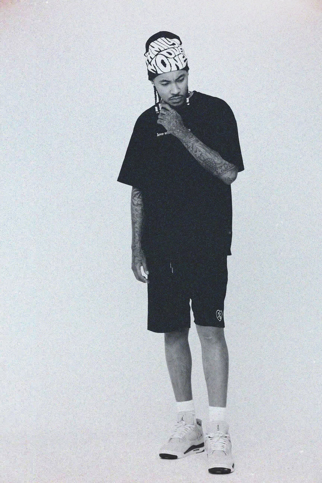Love Who Loves You (Black - Oversize Shirt) Fly Supply Co