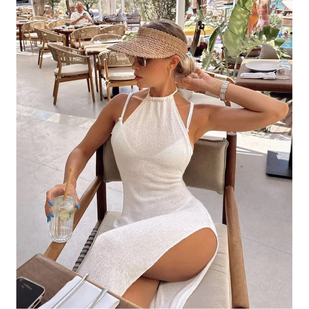 Helena Knitted swimwear Cover Up Sexikinis Swim
