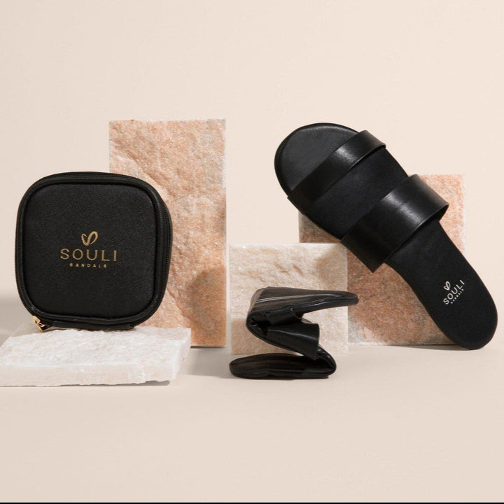 Souli Slides With Case & Thin Sole Souli