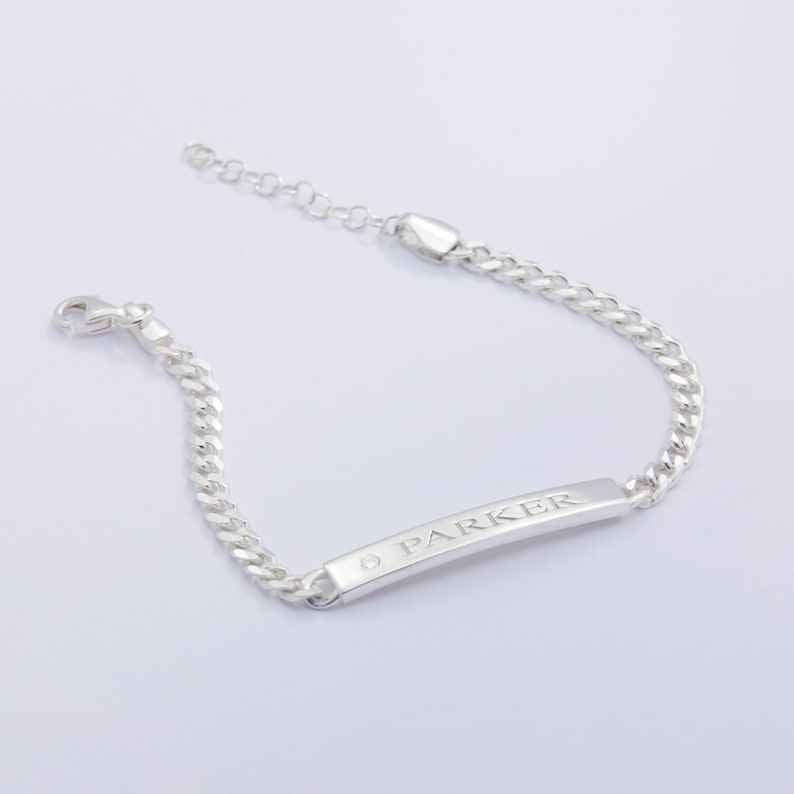 Customized Nameplate Bar Name Bracelet