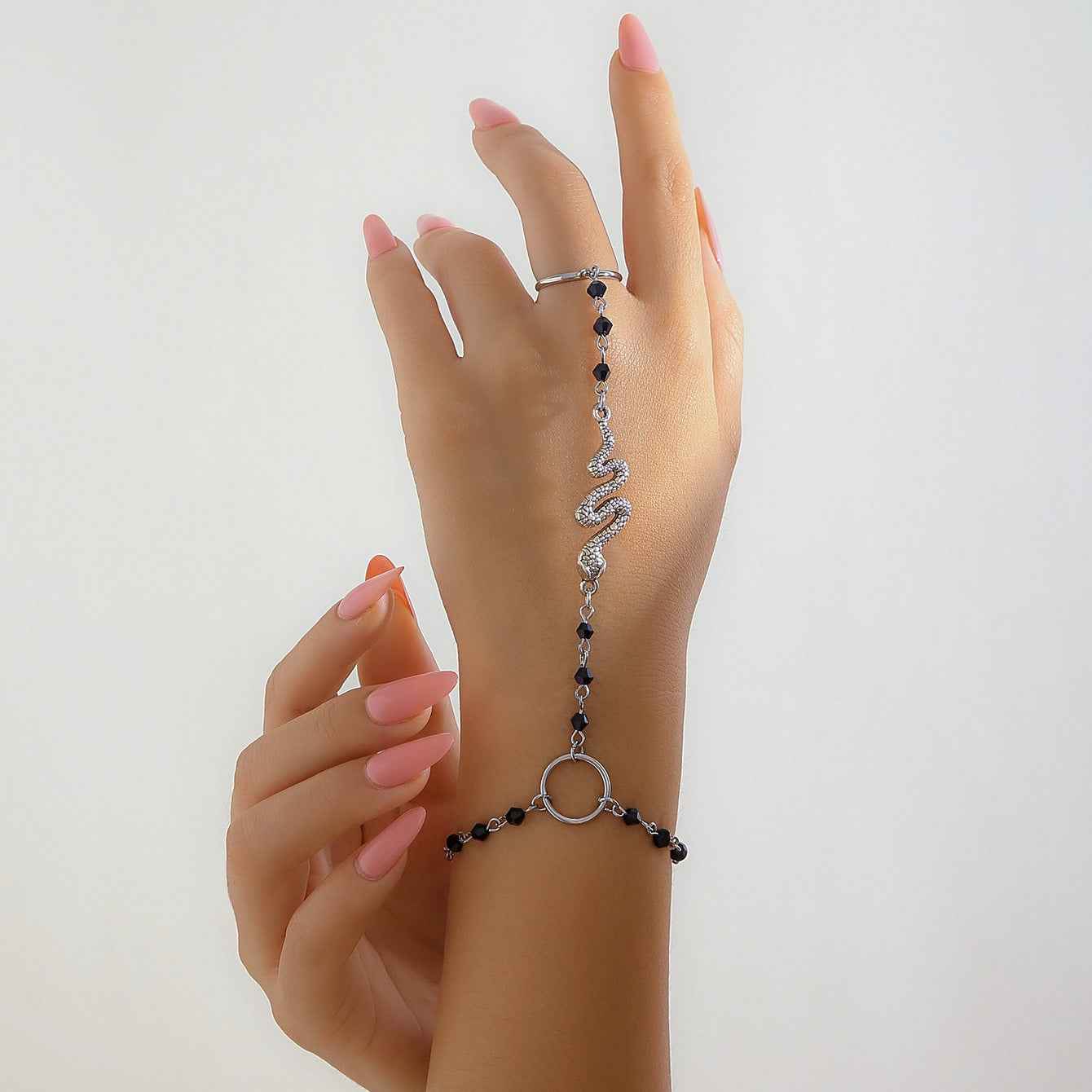 Punk Snake Sweet and Cool Finger Bracelet