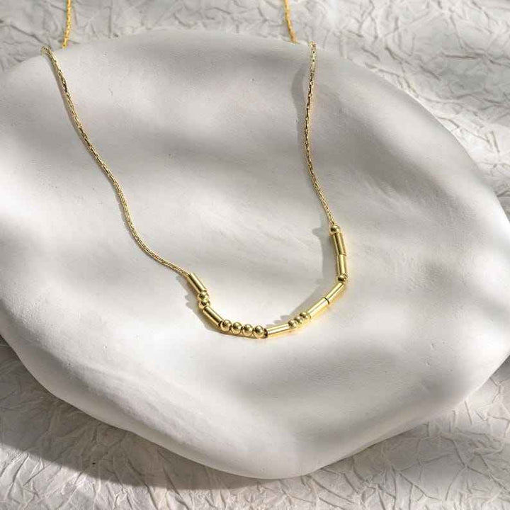 Morse Code Custom Name Necklace