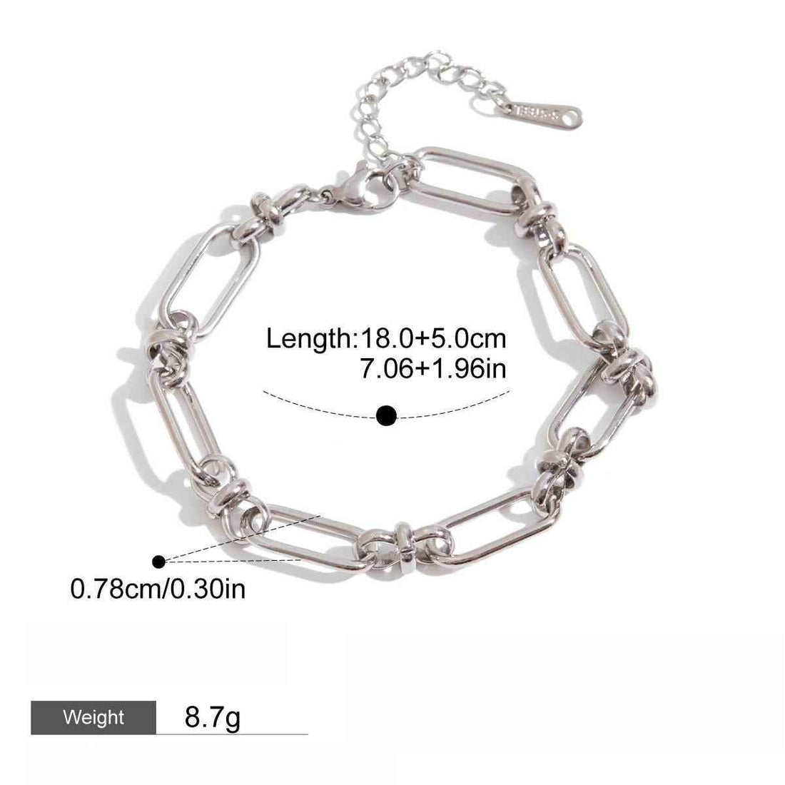 Cuban bracelet light luxury high-end bracelet