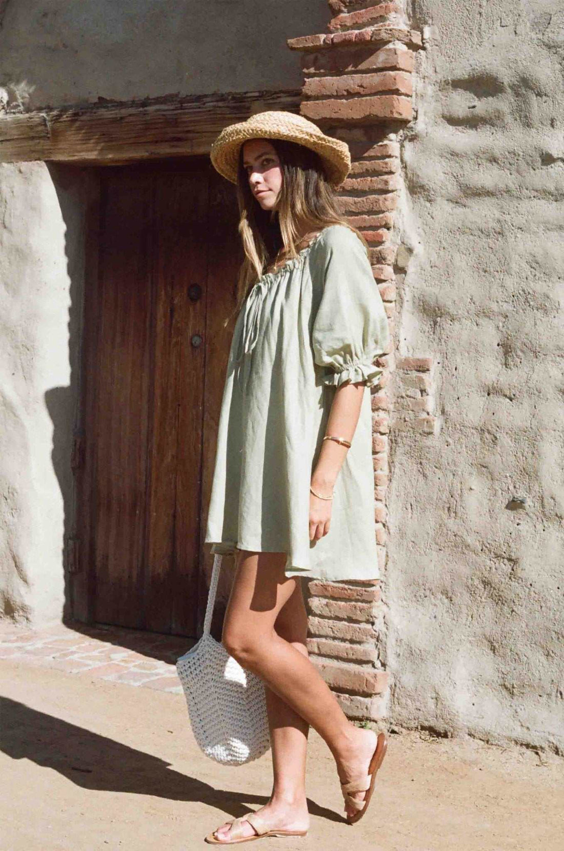 Portofino Dress - Sage Green Dress MERRITT CHARLES
