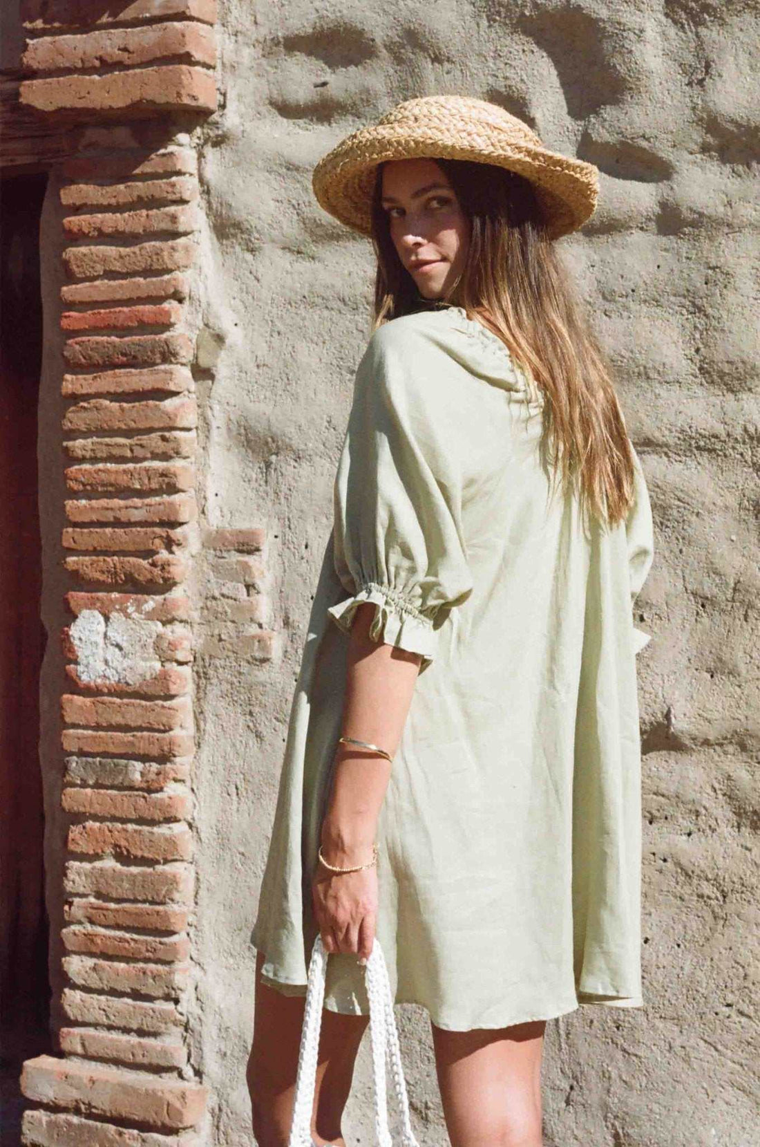 Portofino Dress - Sage Green Dress MERRITT CHARLES