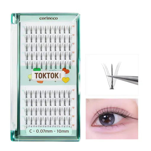 CORINGCO Toktok-Hara W Eyelash 100pcs (4 Types) - Atelievuè