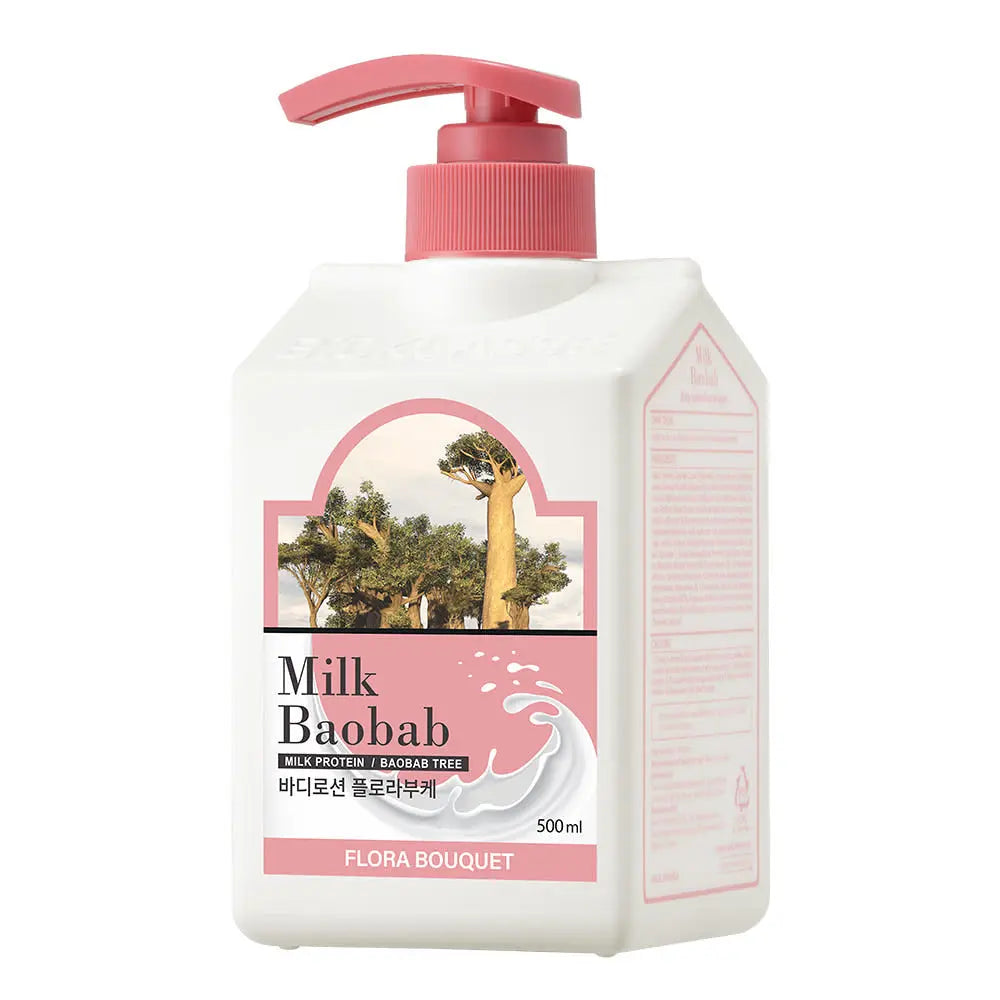 BIOKLASSE MILK BAOBAB Body Lotion 500ml #Flora Bouquet - Atelievuè