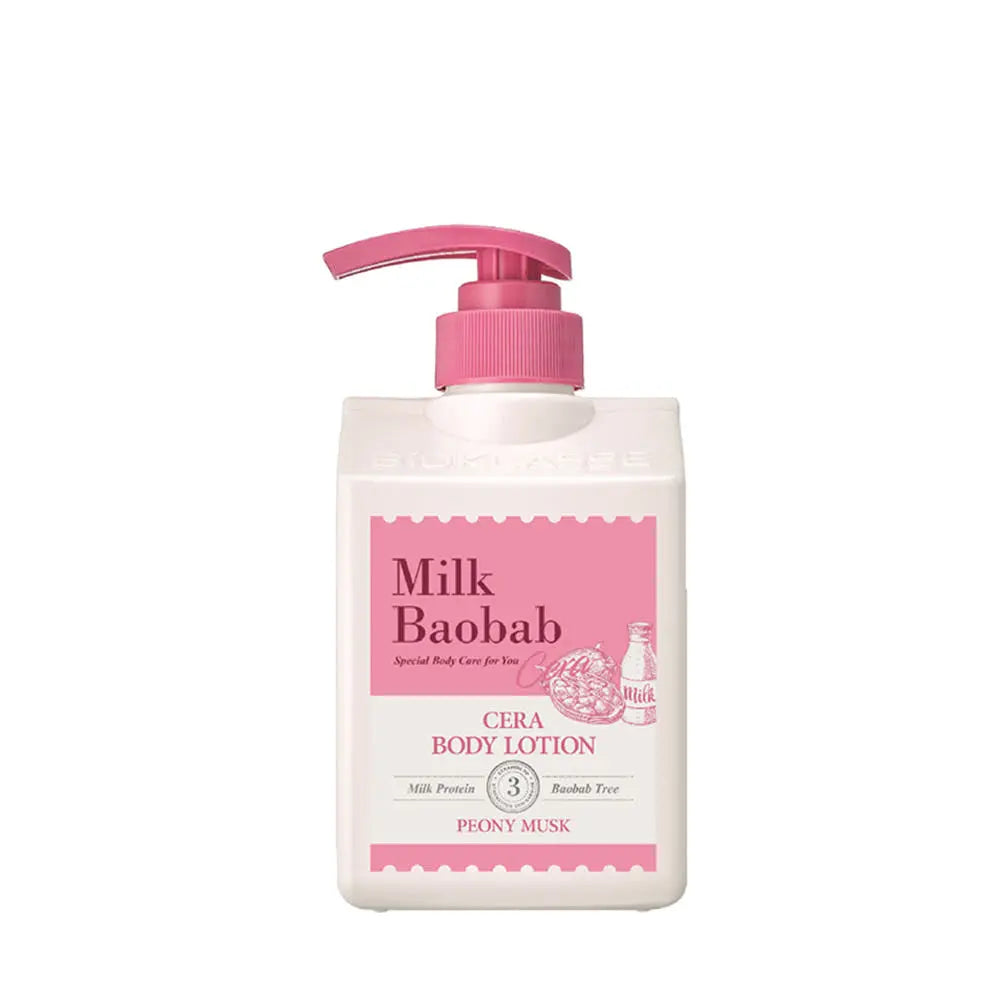 BIOKLASSE MILK BAOBAB CERA Body Lotion 600ml #Peony Musk - Atelievuè