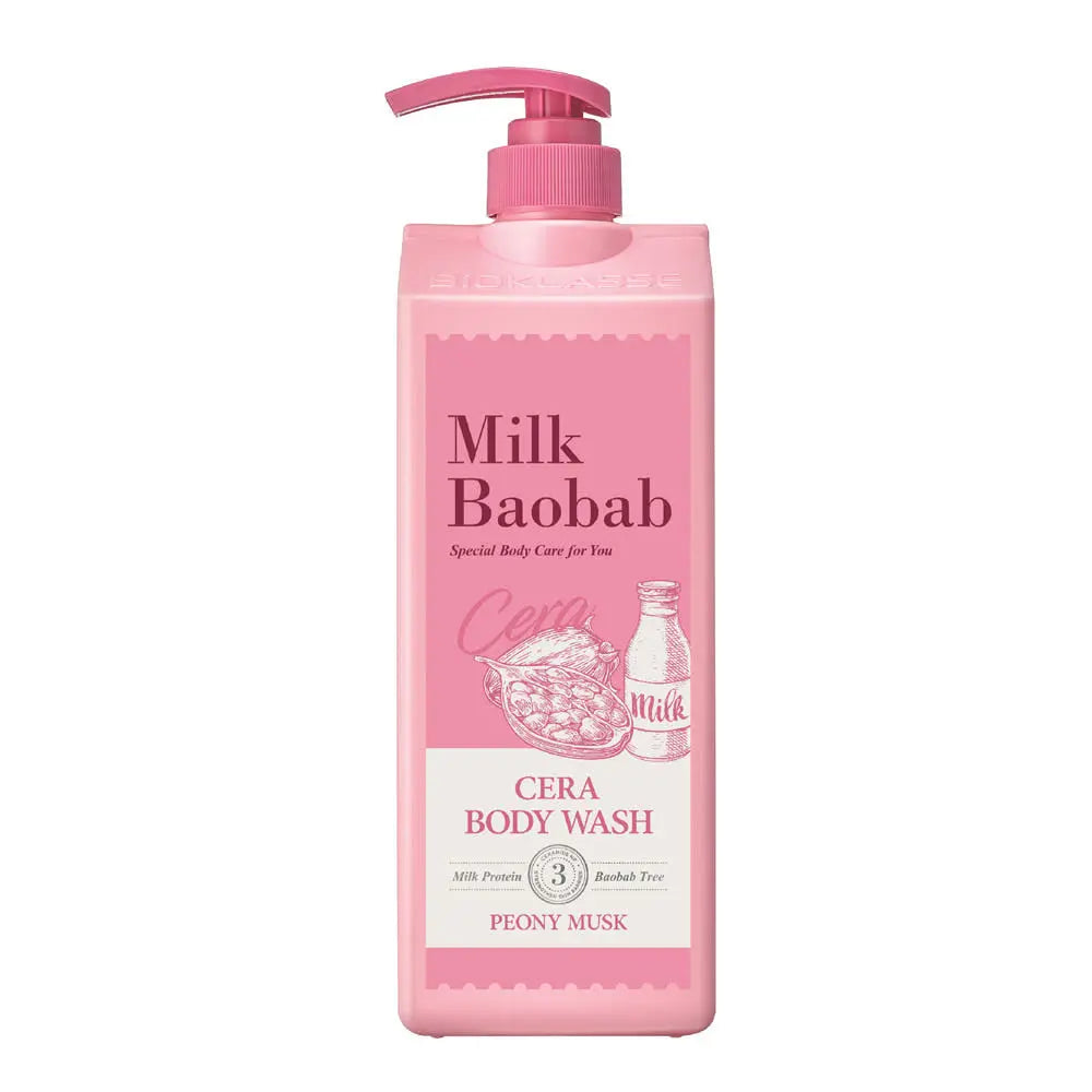 BIOKLASSE MILK BAOBAB CERA Body Wash 1200ml #Peony Musk - Atelievuè