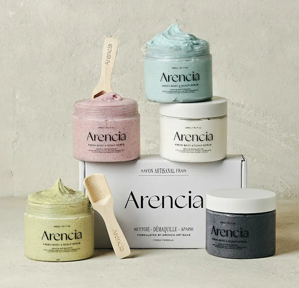 Arencia Fresh Cloud Body Scrub 260g (5 Types) - Atelievuè