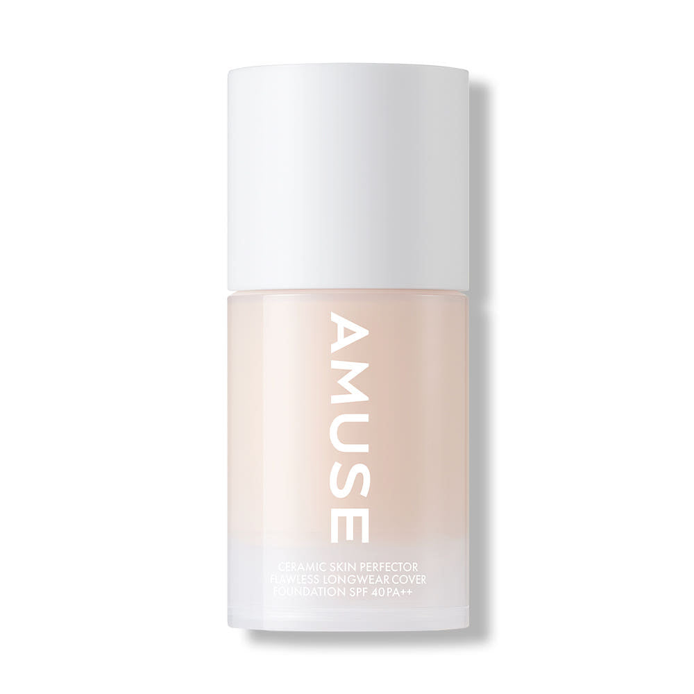AMUSE Ceramic Skin Perfector Foundation SPF40 PA++ 30ml (4 Colors) - Atelievuè