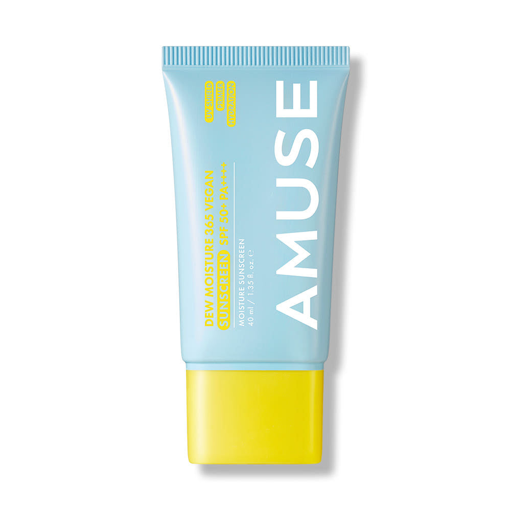 AMUSE Dew Moisture 365 Vegan Sunscreen SPF50+ PA++++ 40ml - Atelievuè