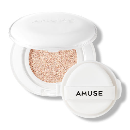 AMUSE Ceramic Skin Perfector Cushion SPF40 PA++ Set 15g + 15g(Refill) (4 Colors) - Atelievuè