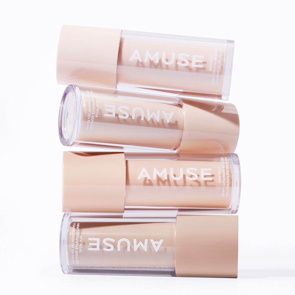 AMUSE Dew Wear Foundation 35ml SPF50+ PA++++ (4 Colors) - Atelievuè