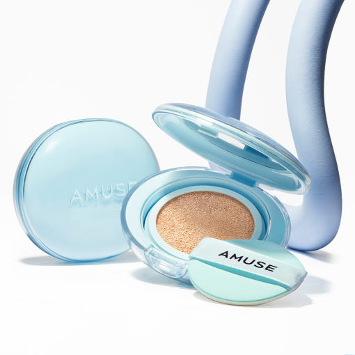 AMUSE AIRY PORE CUSHION SPF 50+ PA++++ SET 15g + 15g(Refill) (5 Colors) - Atelievuè