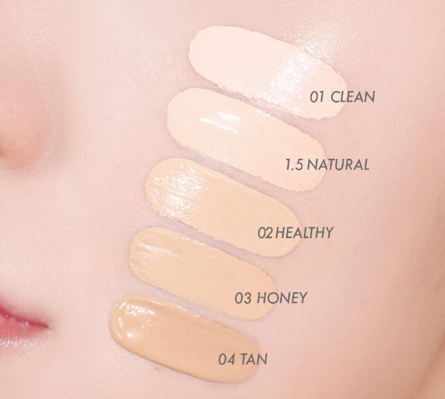 AMUSE Dew Jelly Master Cushion SPF38 PA+++ 15g [Refill] (4 Colors) - Atelievuè