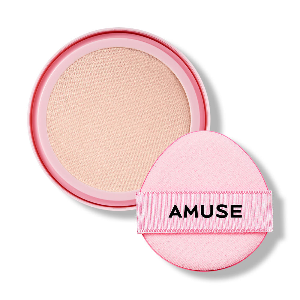 AMUSE Dew Power Vegan Cushion SPF 50+ PA++++ 15g [Refill] (4 Colors) - Atelievuè