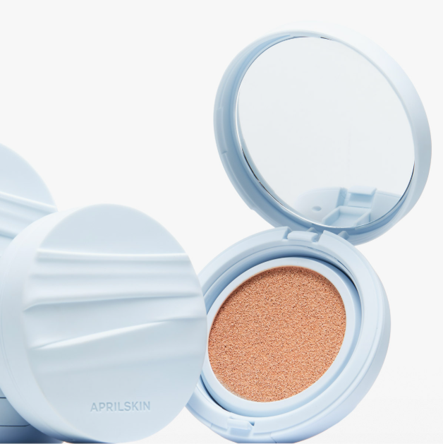 APRILSKIN Glowing Matt Cushion SPF50+ PA++++ Set 12g+12g(Refill) (5 Colors) - Atelievuè