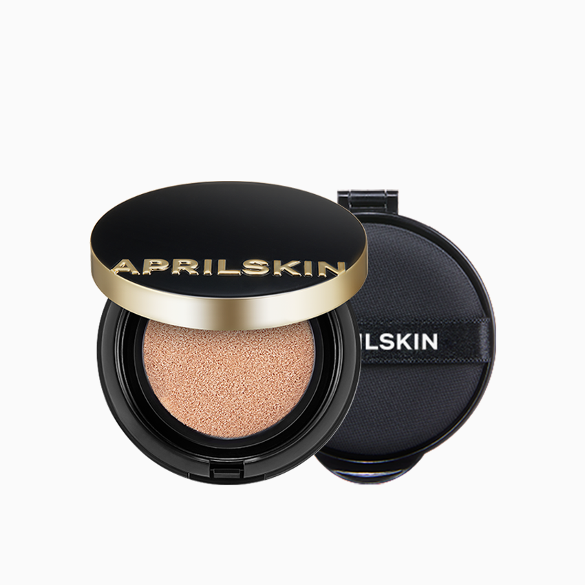 APRILSKIN Magic Snow Cushion SPF50+ PA+++ Set 15g+15g(Refill) - Atelievuè