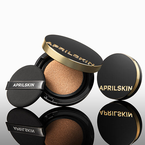APRILSKIN Magic Snow Cushion SPF50+ PA+++ Set 15g+15g(Refill) - Atelievuè