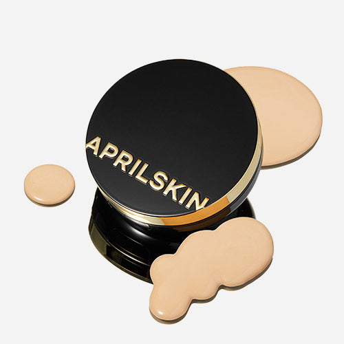 APRILSKIN Magic Snow Cushion SPF50+ PA+++ Set 15g+15g(Refill) - Atelievuè
