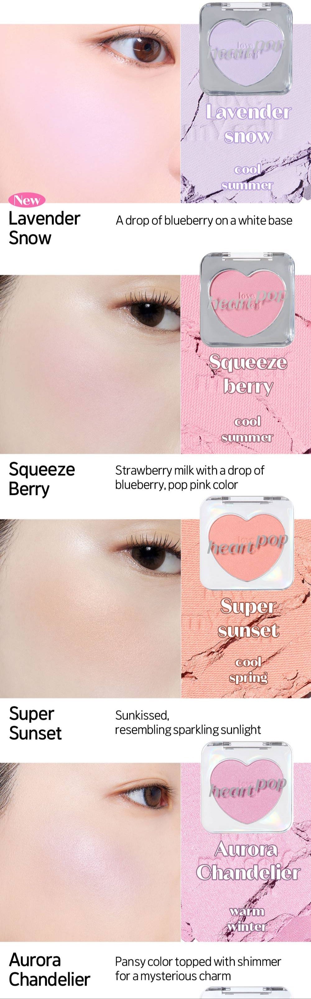 ETUDE Heart Pop Blusher 4g - Atelievuè