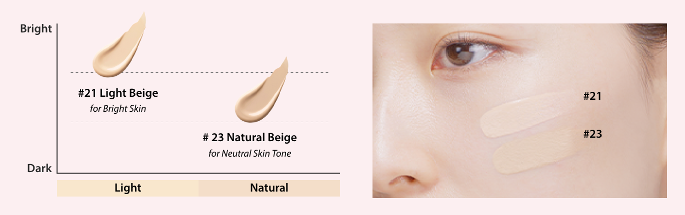 A'pieu Waterlock Cushion SPF50+ PA++++ Set 15g + 15g(Refill) #21 Light Beige - Atelievuè