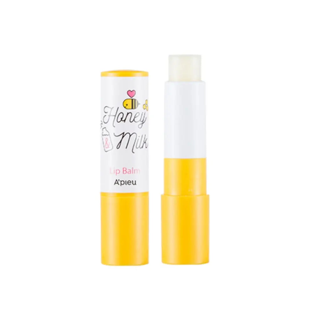 A'pieu Honey & Milk Lip Balm 3.3g - Atelievuè