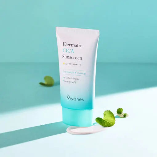 9wishes Dermatic Cica Sunscreen 50ml - Atelievuè